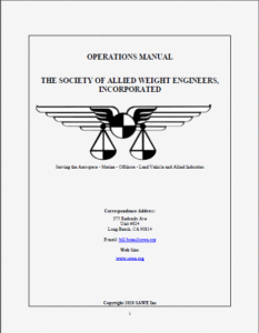 View/download the SAWE Operations Manual